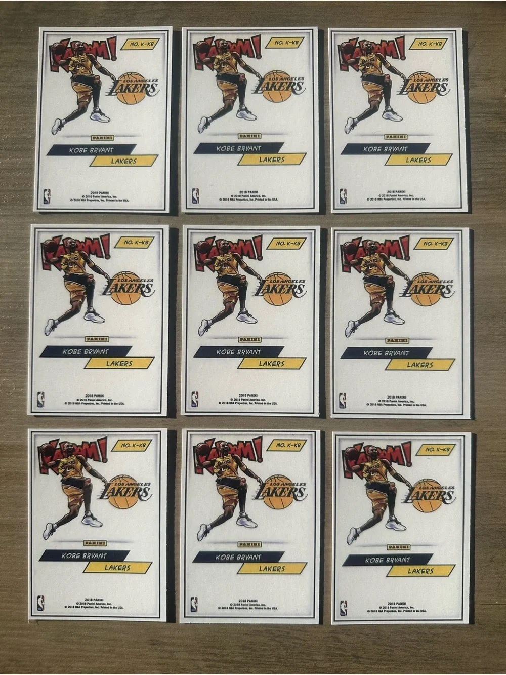 Panini kobe bryant